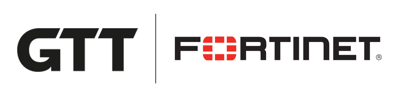 GTT & Fortinet logos