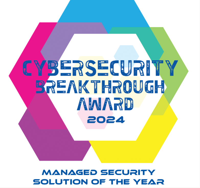 Cybersecurity Breakthrough Award Badge 2024