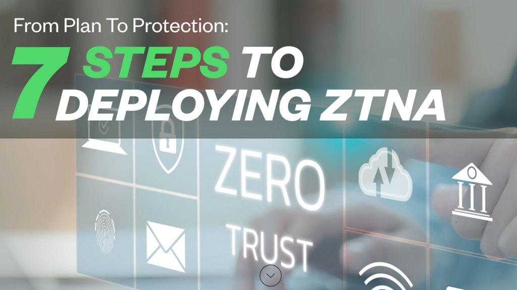 7 Steps to Deploying ZTNA cover