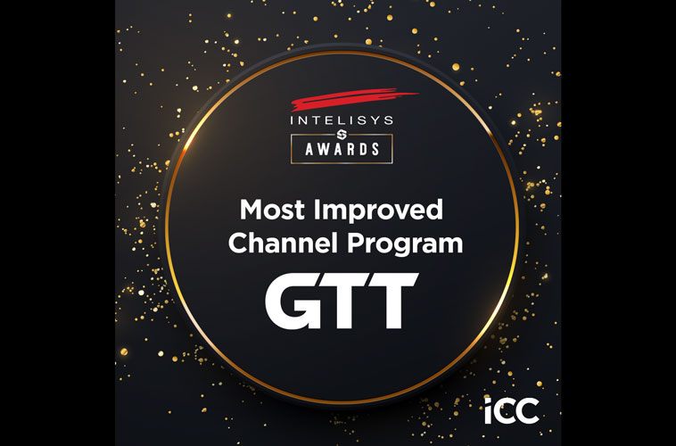 Intelisys Most Improved Channel Award badge
